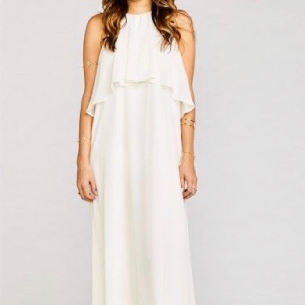 Show Me Your Mumu Aimee ruffle maxi dress